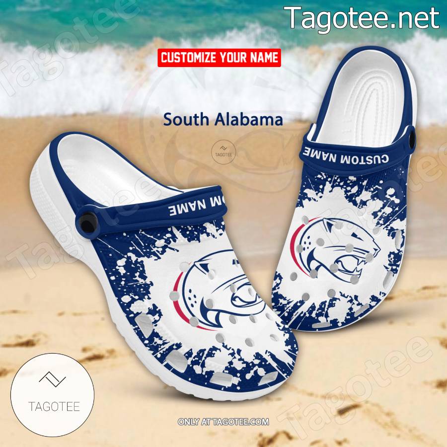 South Alabama Logo Custom Crocs Clogs - BiShop