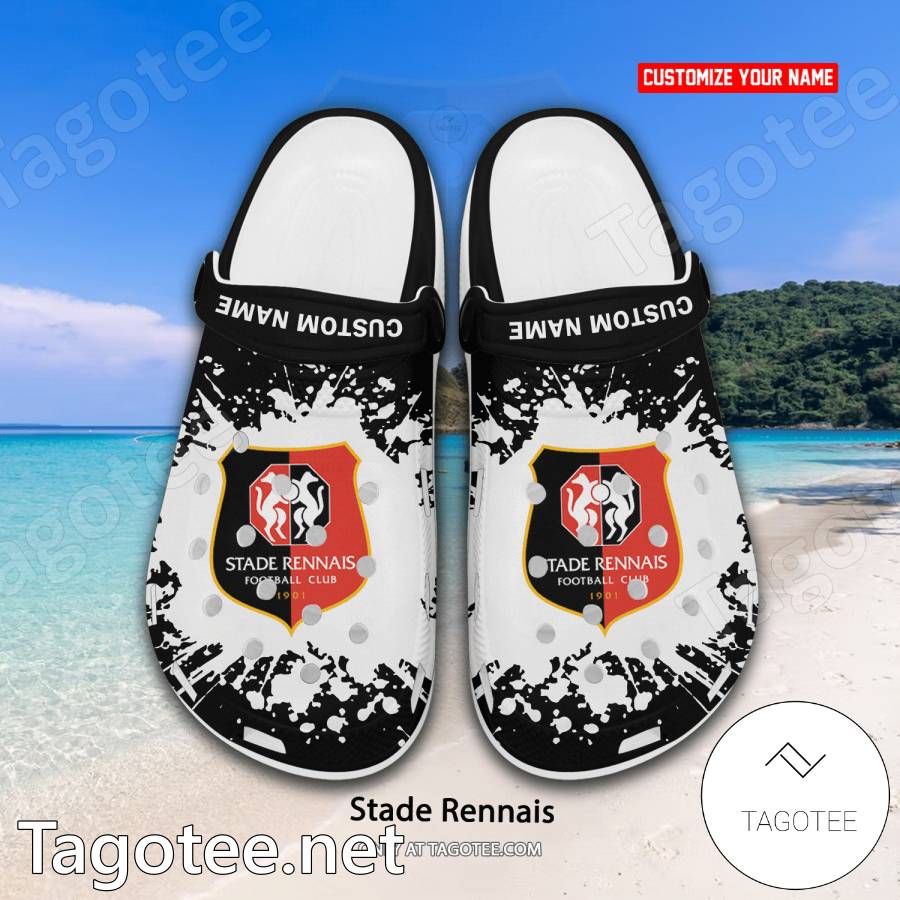 Stade Rennais Custom Crocs Clogs - BiShop a