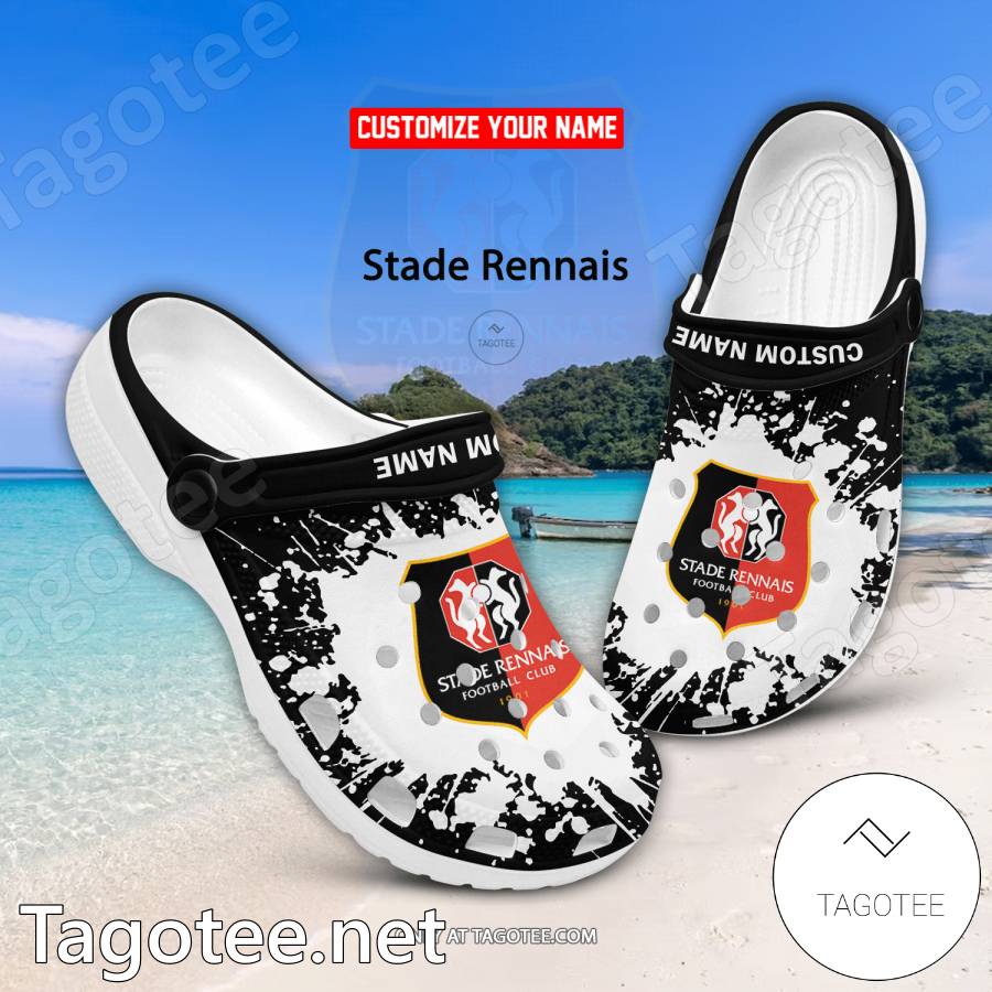 Stade Rennais Custom Crocs Clogs - BiShop