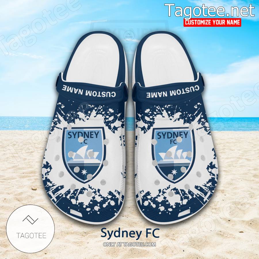 Sydney FC Custom Crocs Clogs - BiShop a