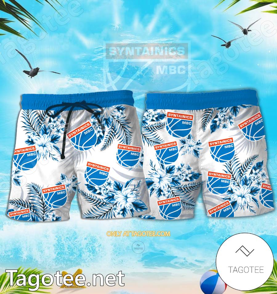 Syntainics MBC Logo Hawaiian Shirt And Shorts - EmonShop a