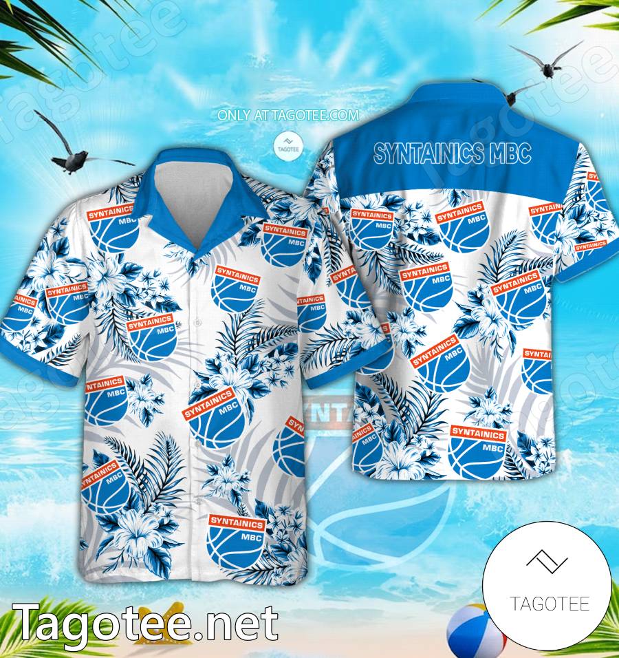 Syntainics MBC Logo Hawaiian Shirt And Shorts - EmonShop