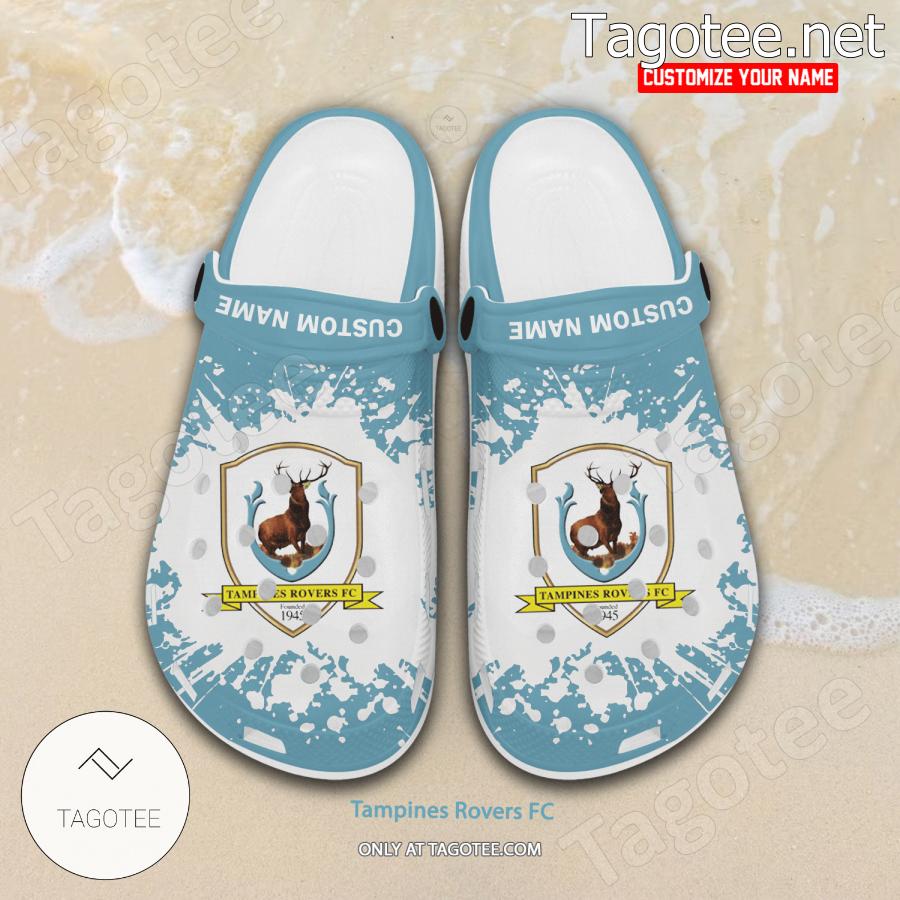 Tampines Rovers FC Logo Custom Crocs Clogs - BiShop a