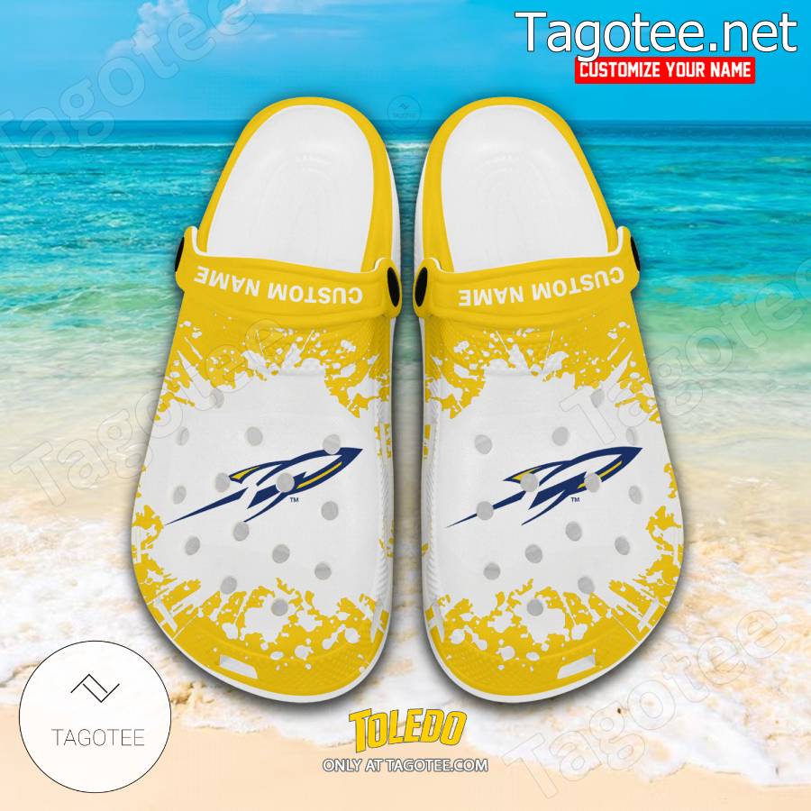 Toledo Logo Custom Crocs Clogs - BiShop a