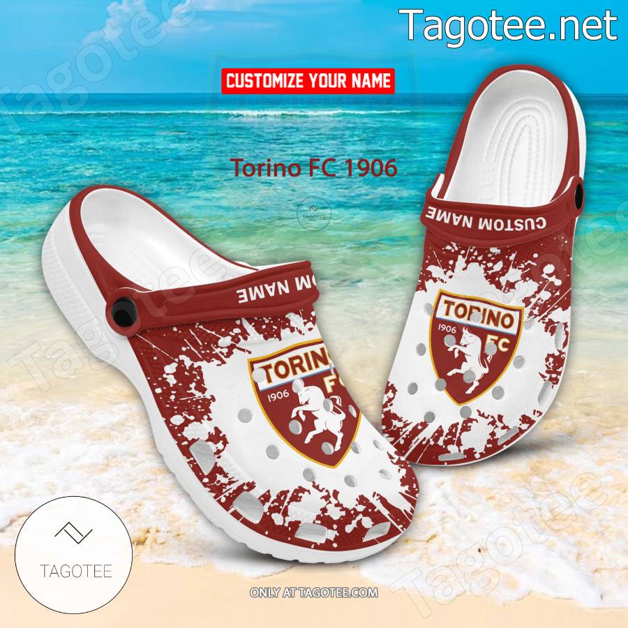 Torino FC 1906 Logo Custom Crocs Clogs - BiShop