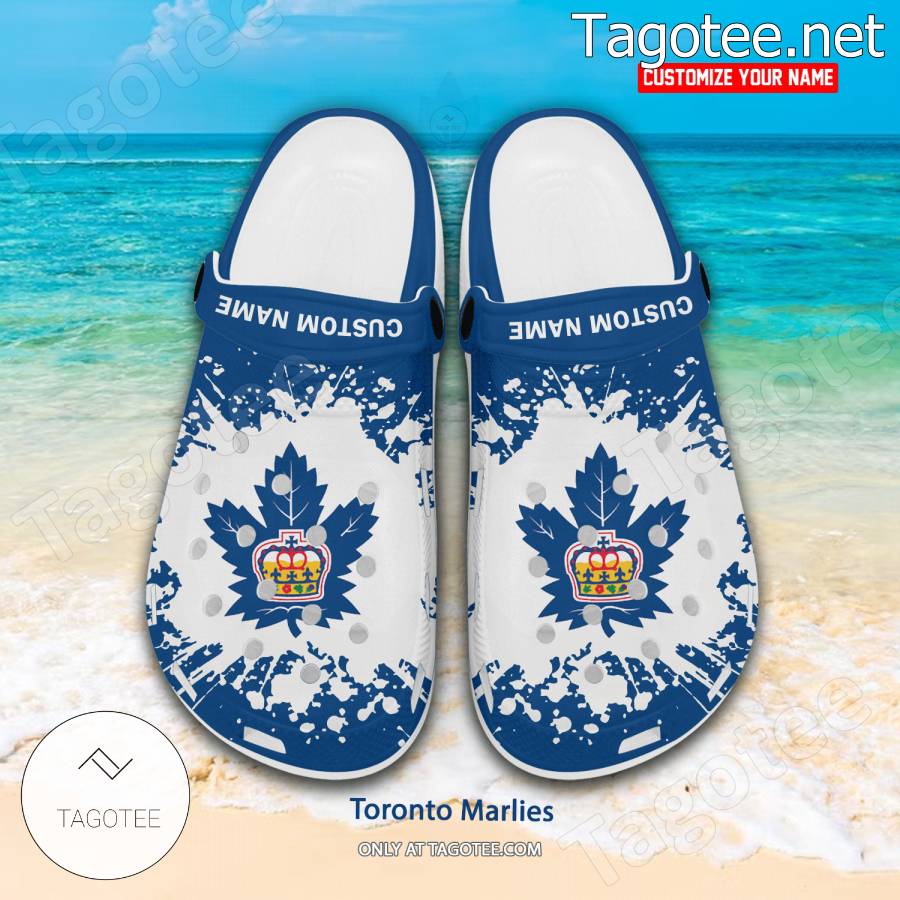 Toronto Marlies Logo Crocs Clogs - BiShop a