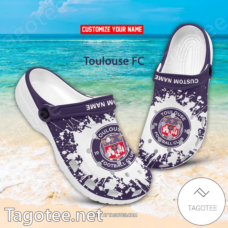 Toulouse FC Custom Crocs Clogs - BiShop