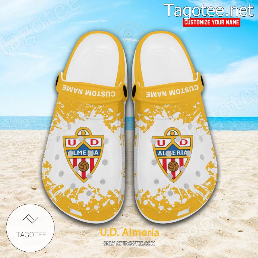 U.D. Almería Custom Crocs Clogs - BiShop a