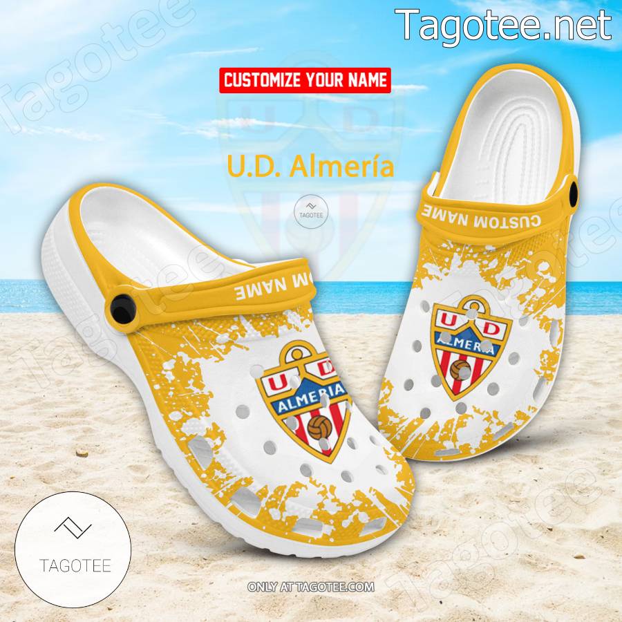 U.D. Almería Custom Crocs Clogs - BiShop