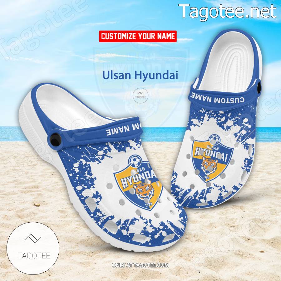 Ulsan Hyundai Logo Custom Crocs Clogs - BiShop