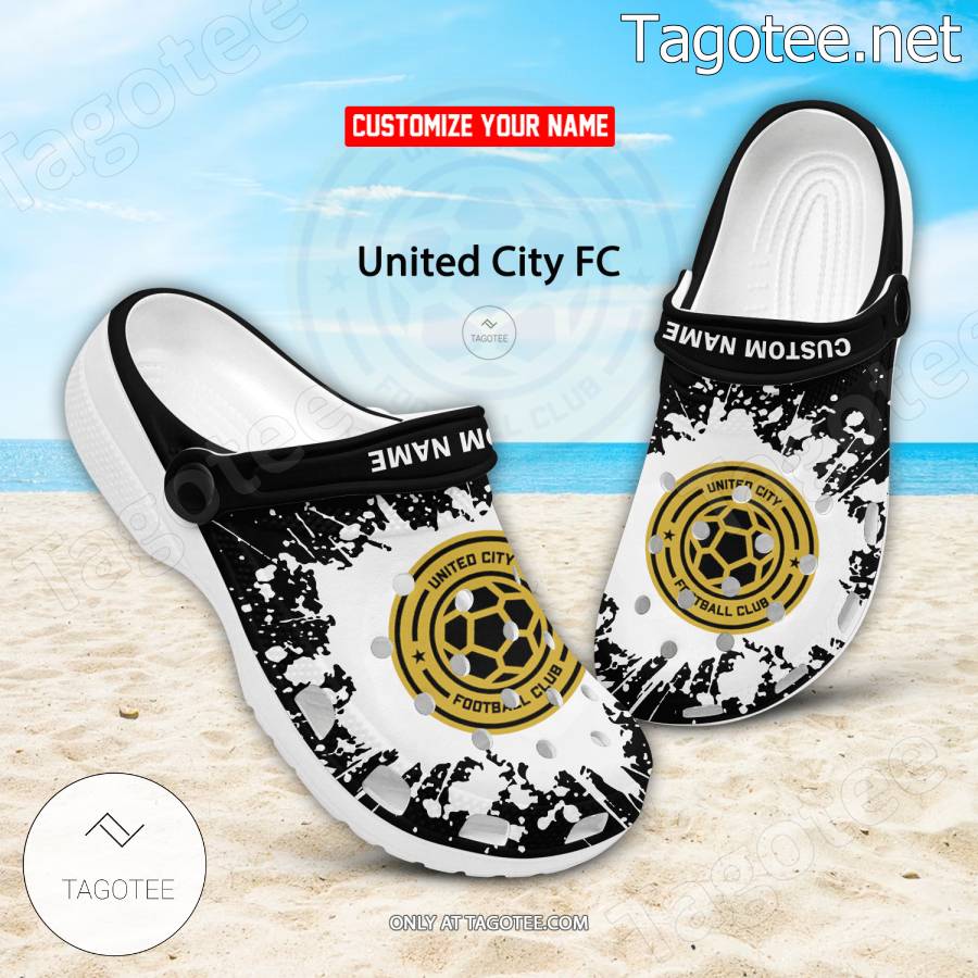 United City FC Logo Custom Crocs Clogs - BiShop