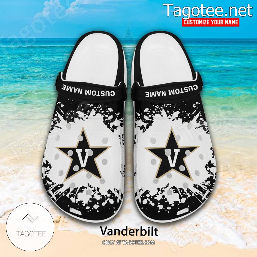 Vanderbilt Logo Custom Crocs Clogs - BiShop a