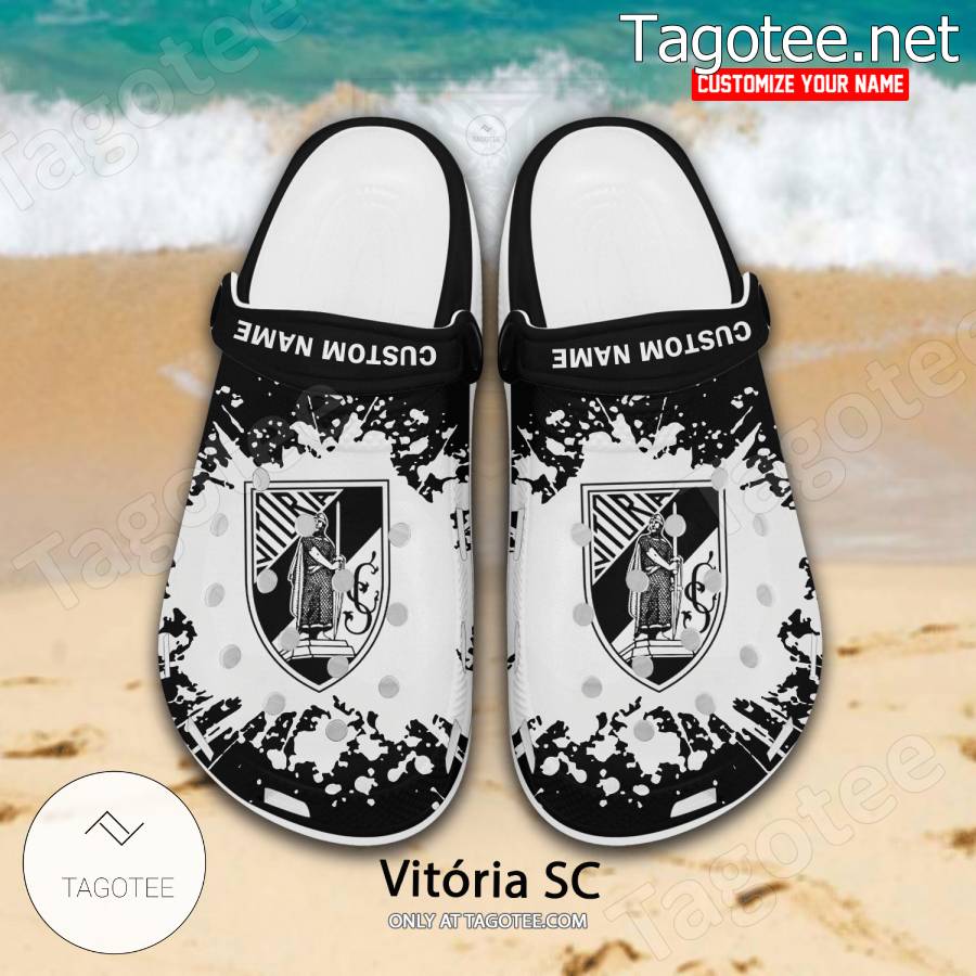 Vitória SC Custom Crocs Clogs - BiShop a