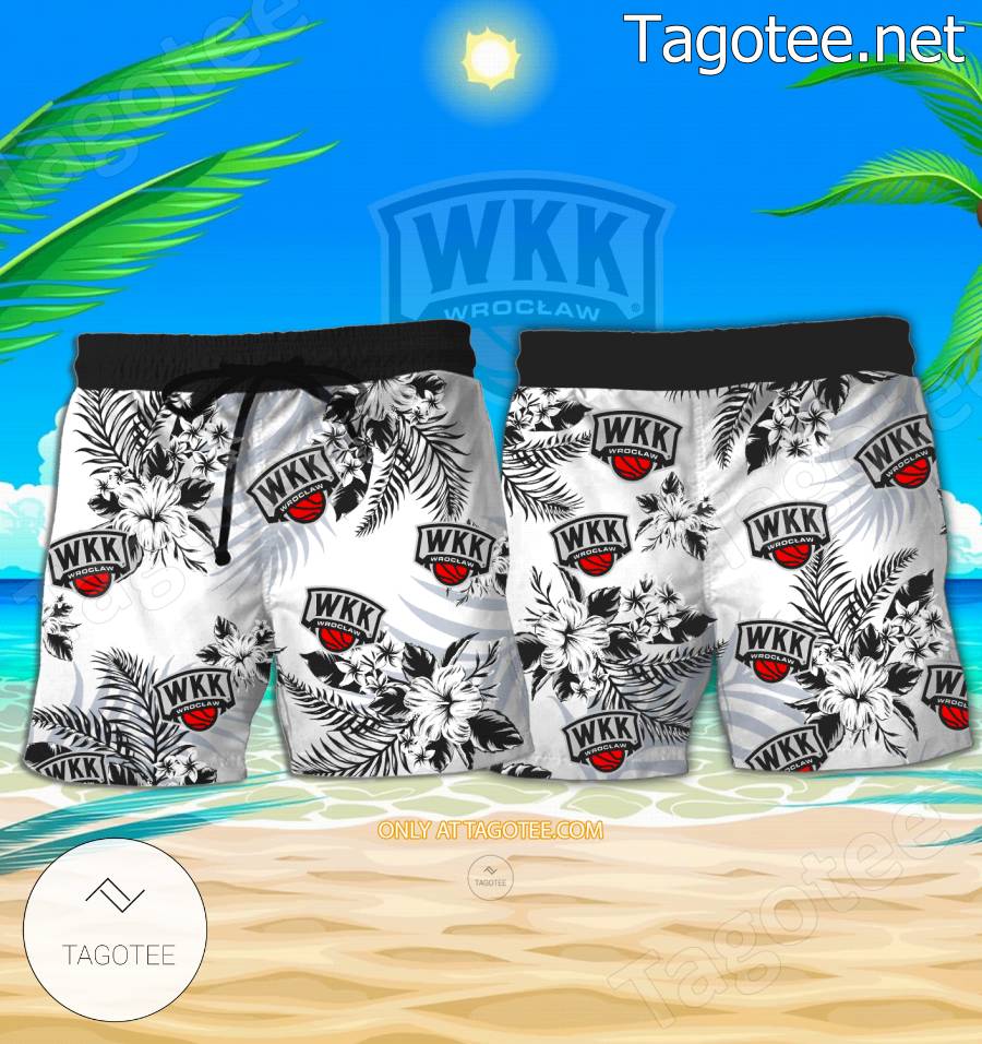 WKK Wroclaw Logo Hawaiian Shirt And Shorts - EmonShop a