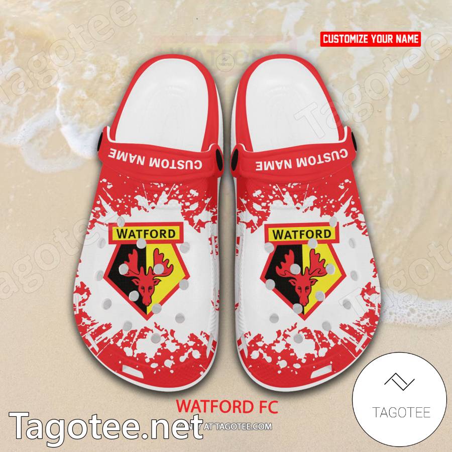 Watford Football Club Custom Crocs Clogs - BiShop a