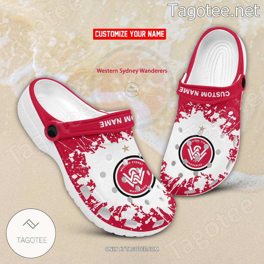 Western Sydney Wanderers Custom Crocs Clogs - BiShop