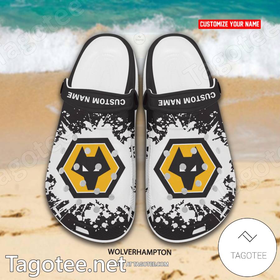 Wolverhampton Wanderers Custom Crocs Clogs - BiShop a