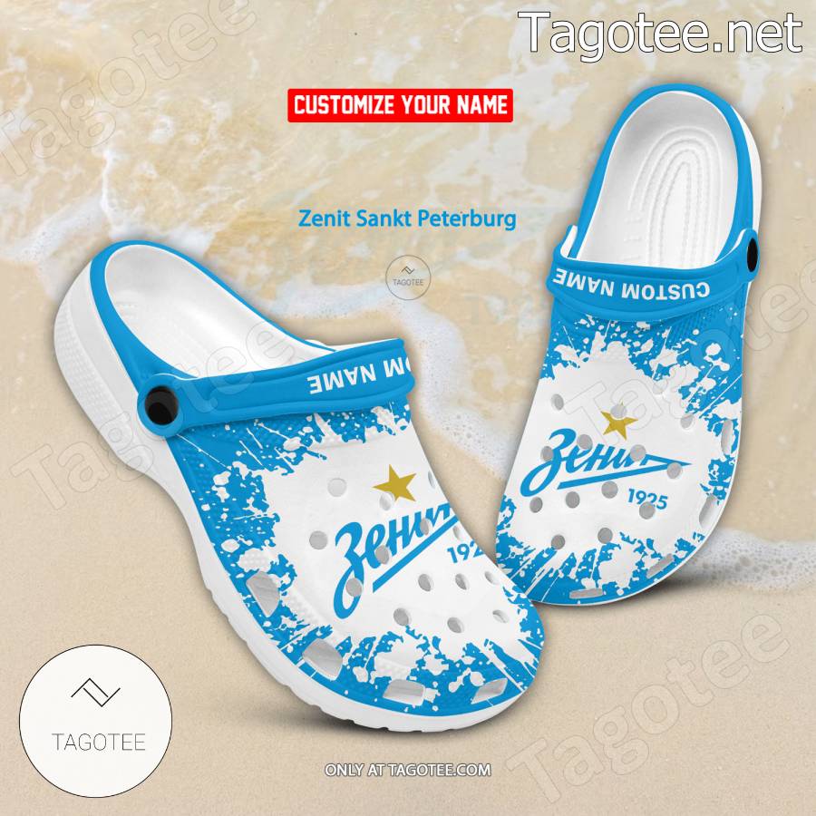 Zenit Sankt Peterburg Custom Crocs Clogs - BiShop