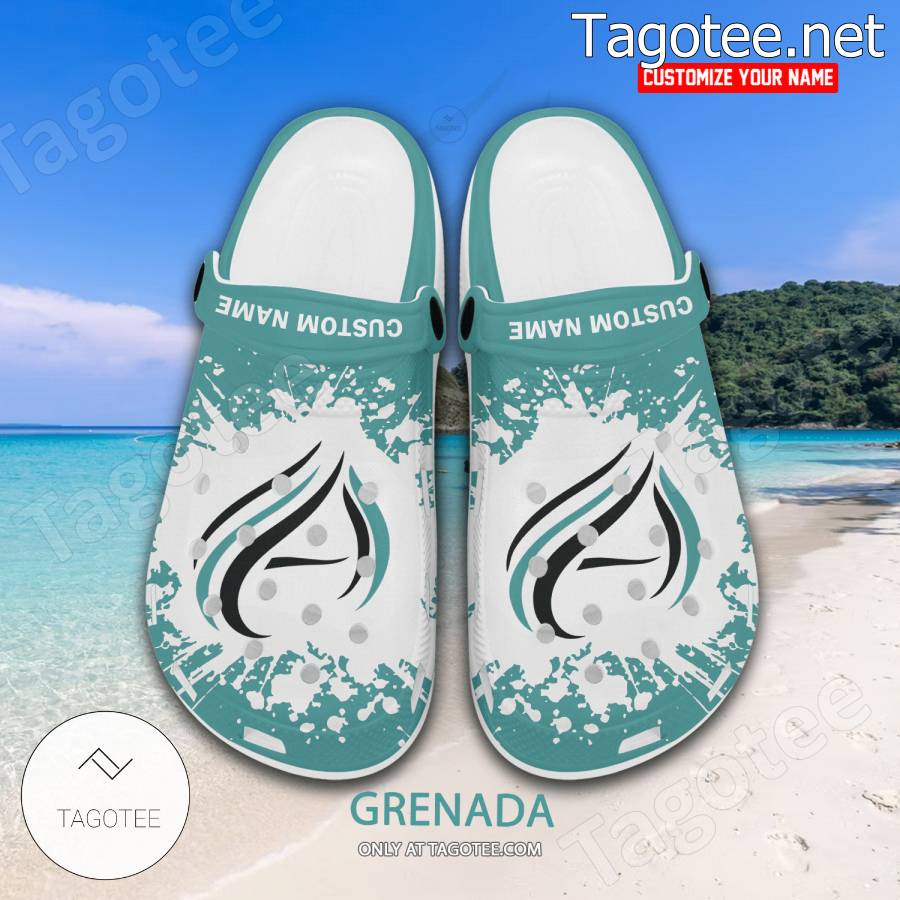 Academy of Hair Design-Grenada Logo Crocs Clogs - BiShop a