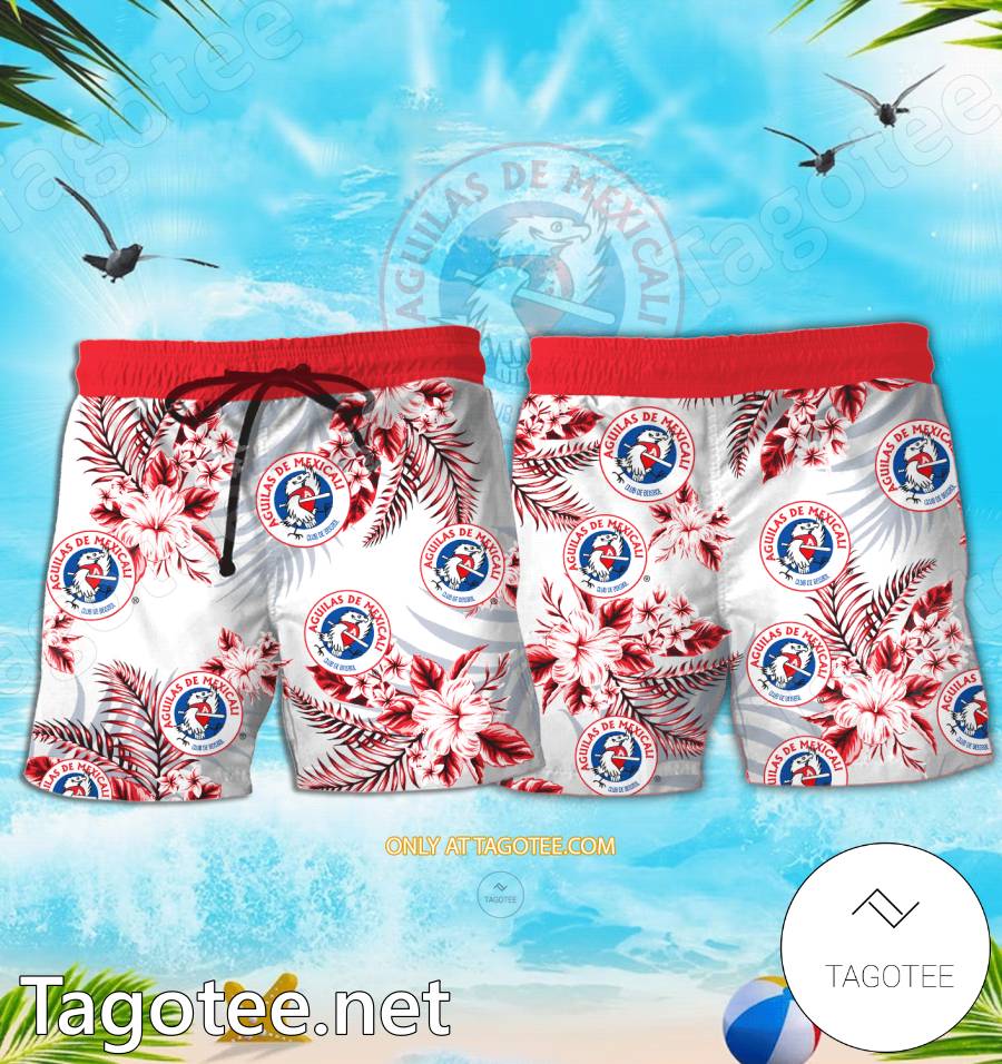 Aguilas de Mexicali Hawaiian Shirt And Shorts - EmonShop a