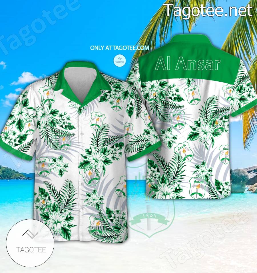 Al Ansar Logo Aloha Shirt - BiShop