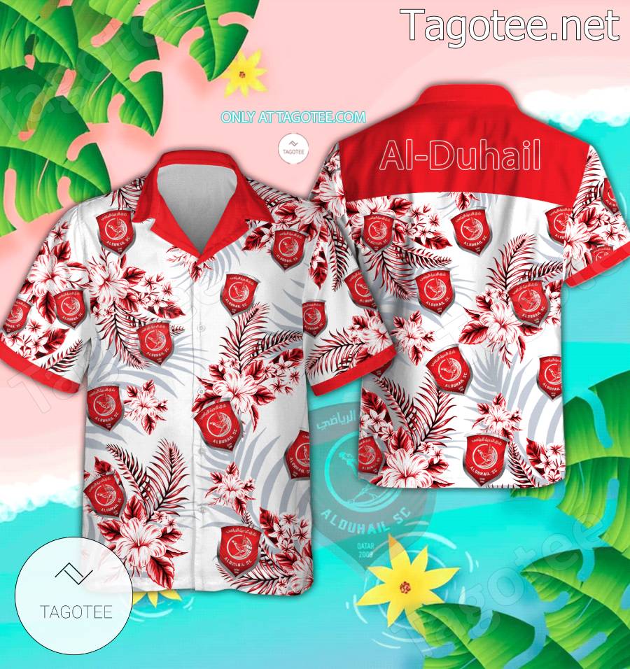 Al-Duhail Logo Aloha Shirt - BiShop