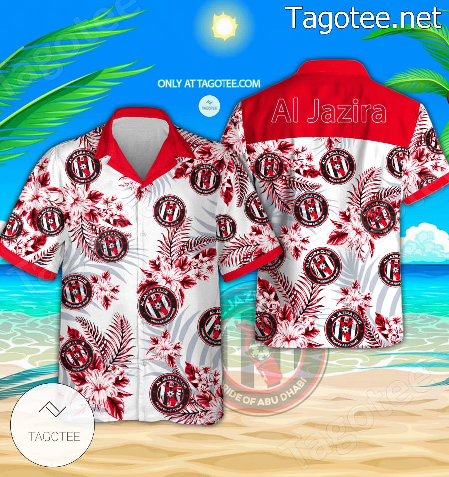 Al Jazira Logo Aloha Shirt - BiShop