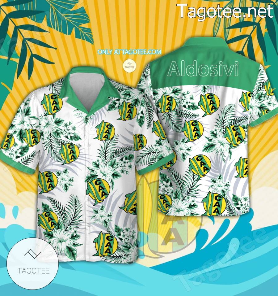 Aldosivi Logo Hawaiian Shirt - BiShop