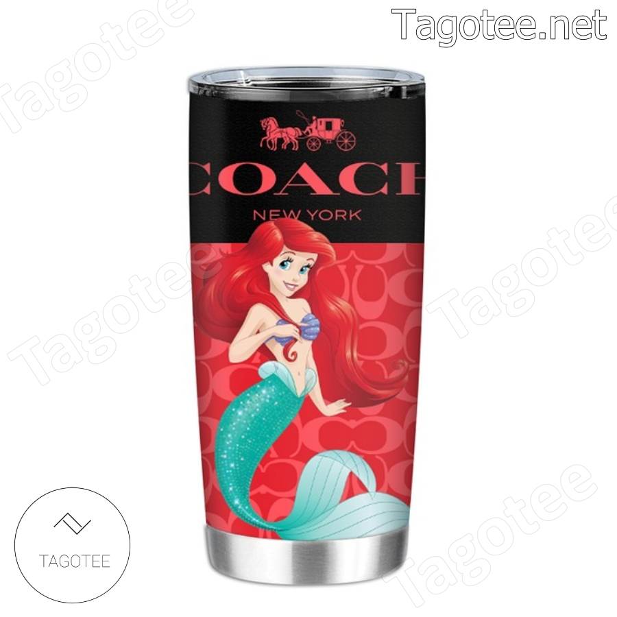 Ariel Coach New York Princess Tumbler