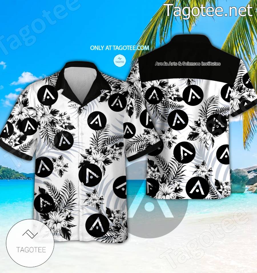 Aveda Arts & Sciences Institute Lafayette Aloha Summer Shirt, Shorts - EmonShop