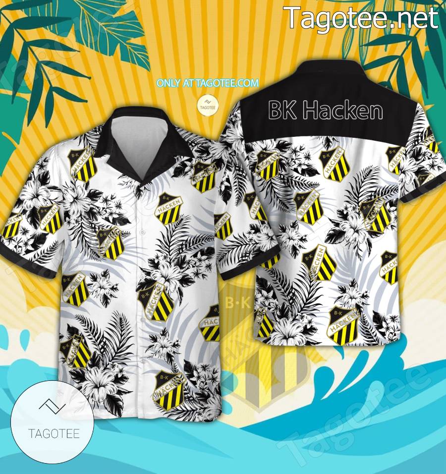 BK Hacken Logo Hawaiian Shirt And Shorts - BiShop