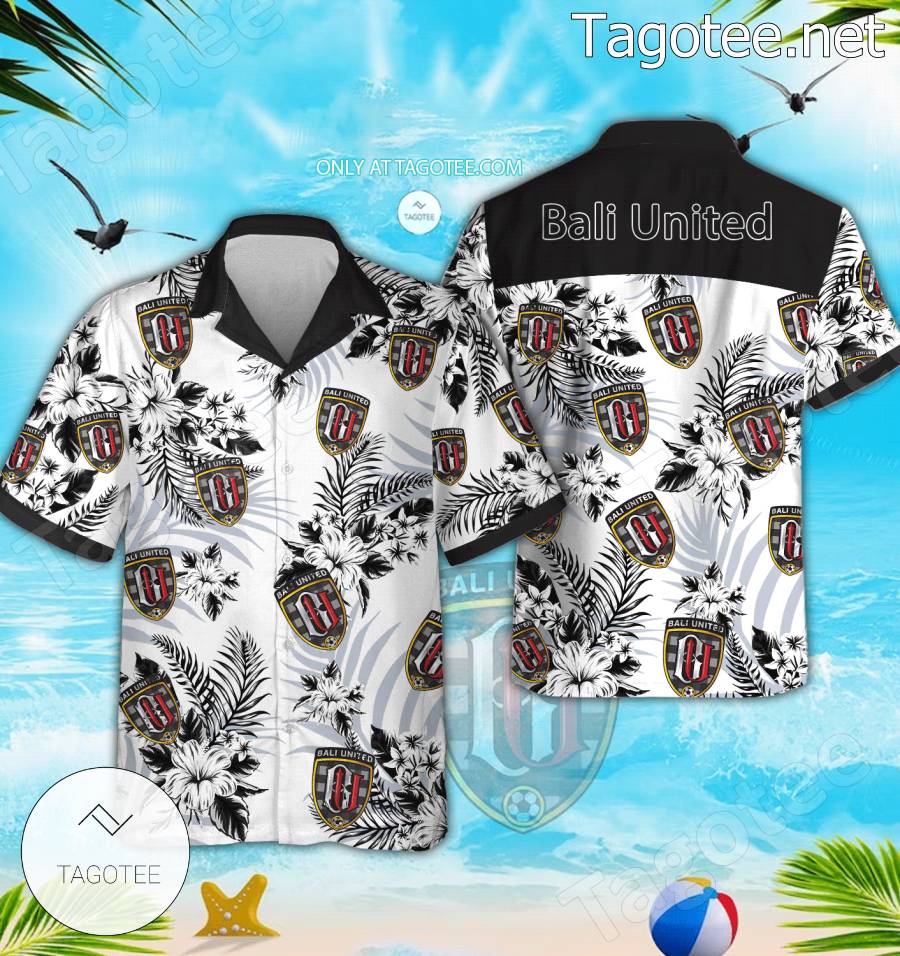 Bali United Beach Hawaiian Shirt, Shorts - BiShop