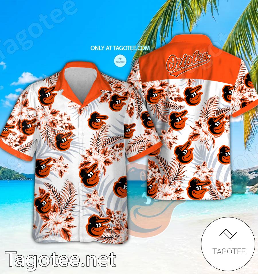 Baltimore Orioles Hawaiian Shirt And Shorts - EmonShop