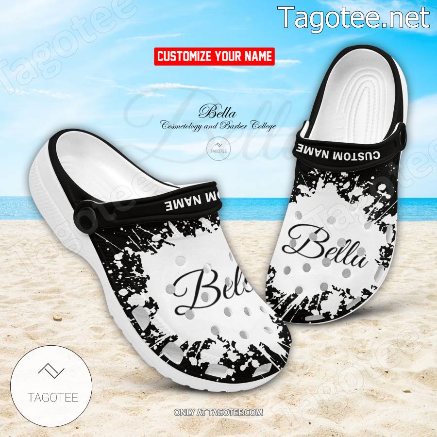 Bella Cosmetology and Barber College Logo Crocs Clogs - BiShop