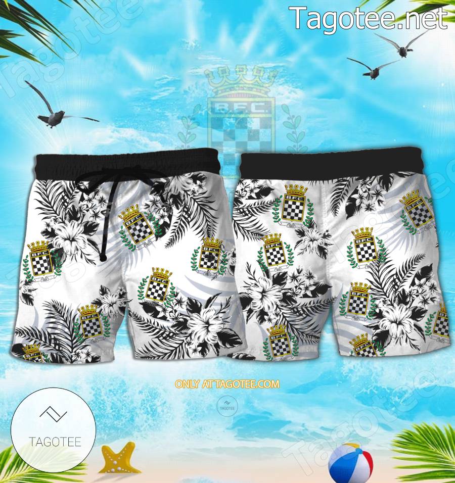 Boavista F.C. Logo Hawaiian Shirt And Shorts - BiShop a