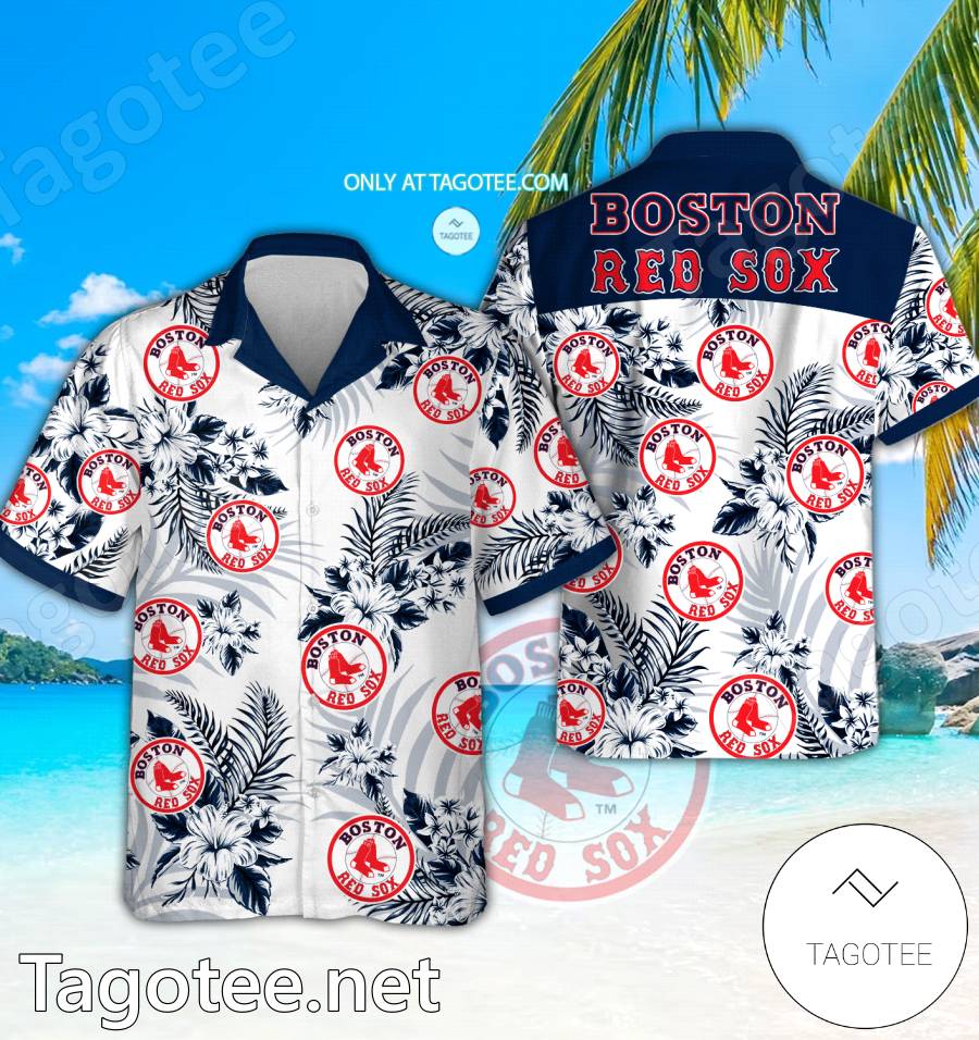 Boston Red Sox Hawaiian Shirt And Shorts - EmonShop