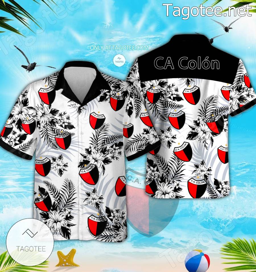 CA Colón Logo Aloha Shirt - BiShop