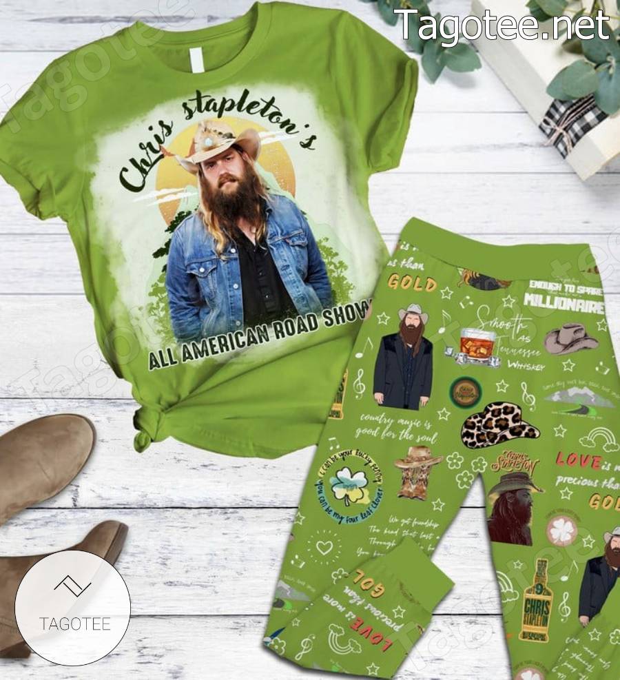 Chris Stapleton All American Road Show Pajamas Set