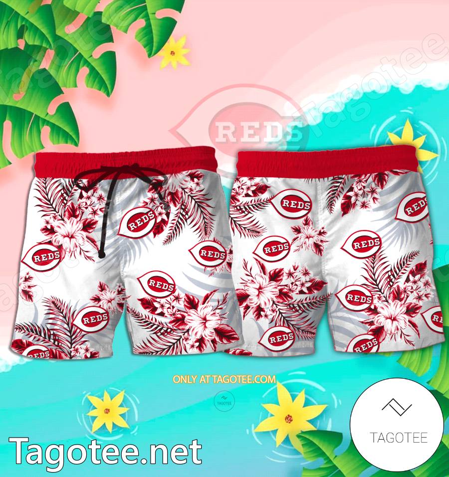 Cincinnati Reds Hawaiian Shirt And Shorts - EmonShop a