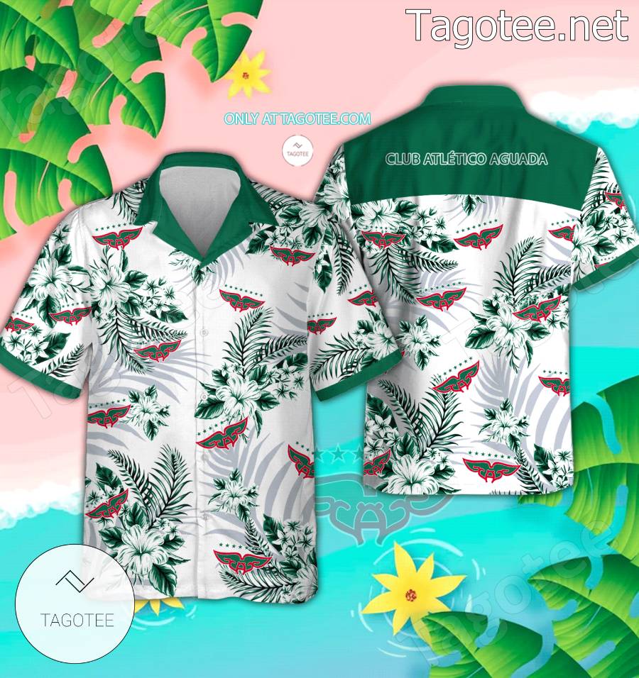 Club Atletico Aguada Logo Hawaiian Shirt And Shorts - EmonShop