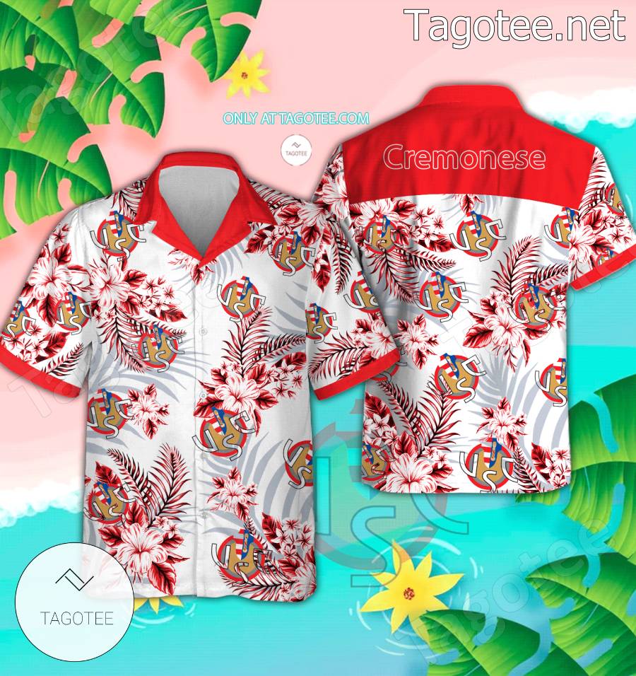 Cremonese Logo Aloha Shirt - BiShop