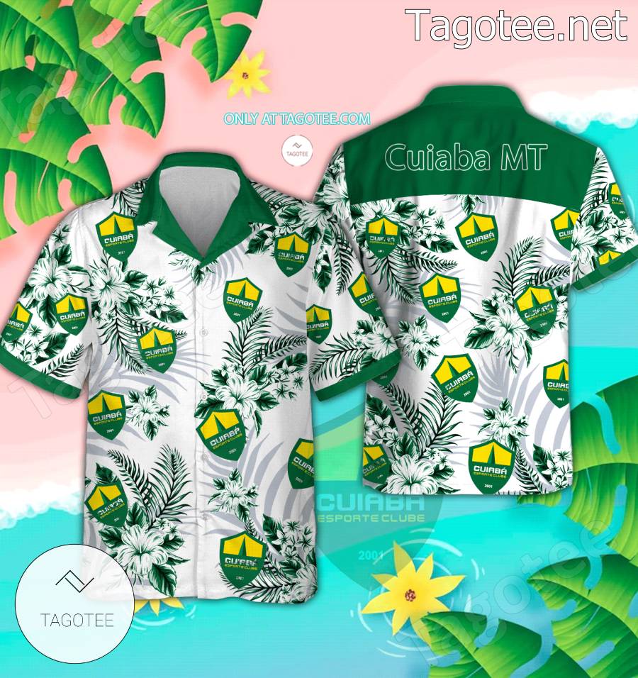 Cuiaba MT Logo Hawaiian Shirt - BiShop