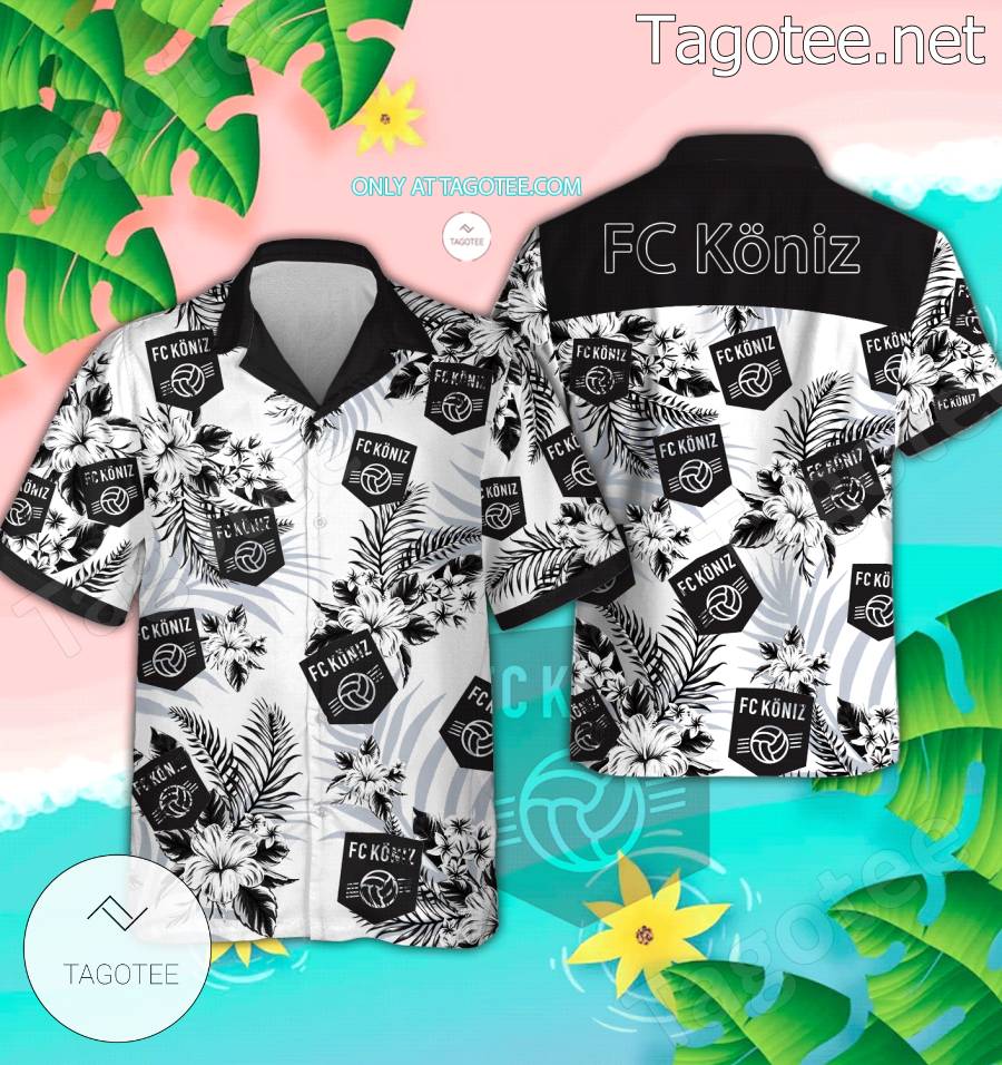 FC Köniz Logo Hawaiian Shirt - BiShop