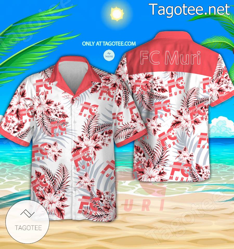 FC Muri Logo Hawaiian Shirt - BiShop