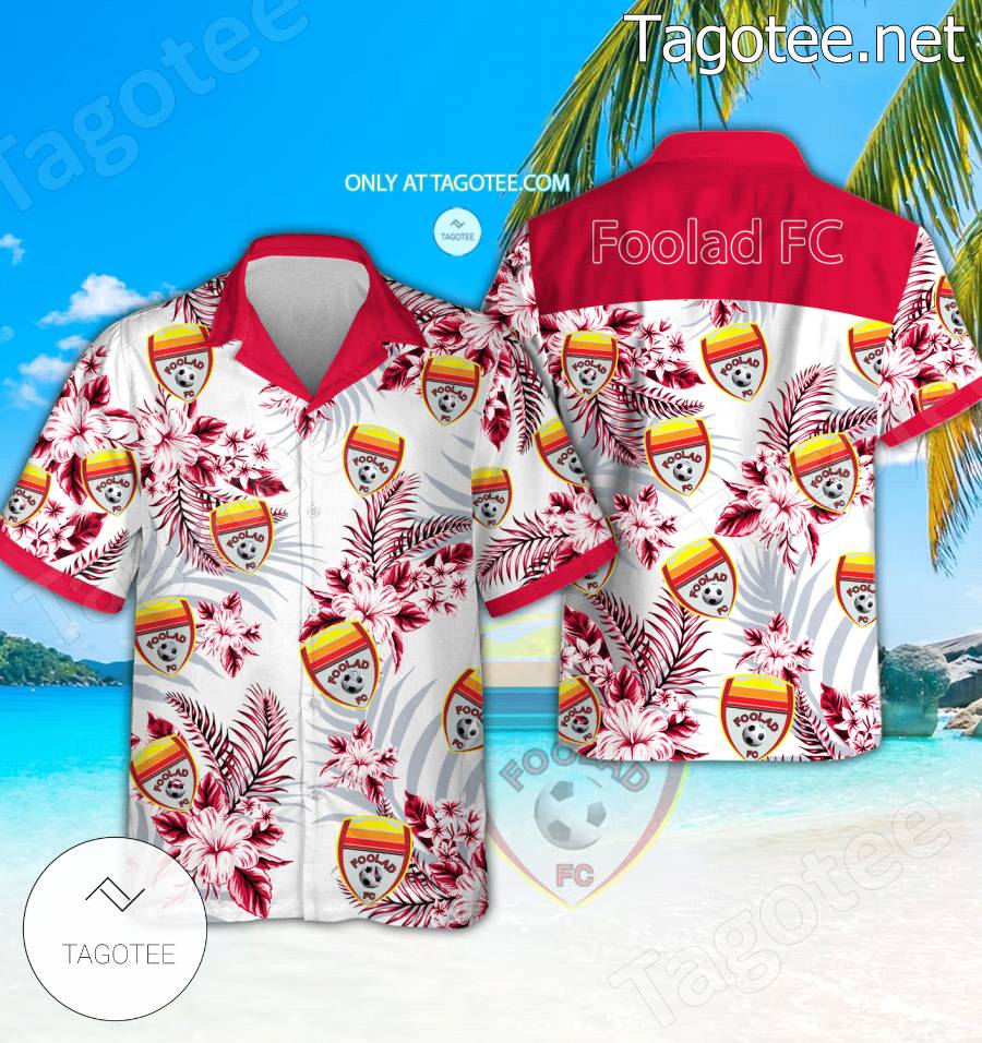 Foolad FC Logo Aloha Shirt - BiShop