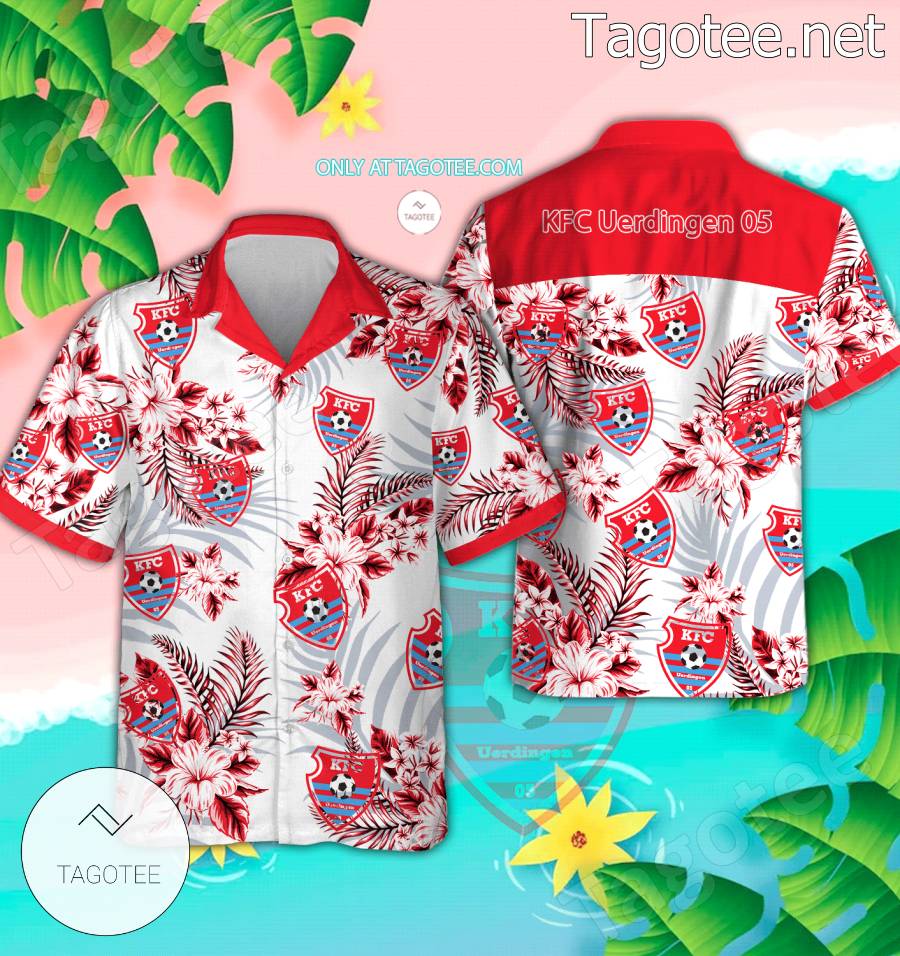 KFC Uerdingen 05 Logo Hawaiian Shirt - BiShop