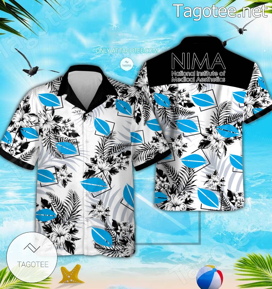 Medspa Academies NIMA National Institute of Modern Aesthetics Short Sleeve Aloha Shirt, Shorts - EmonShop