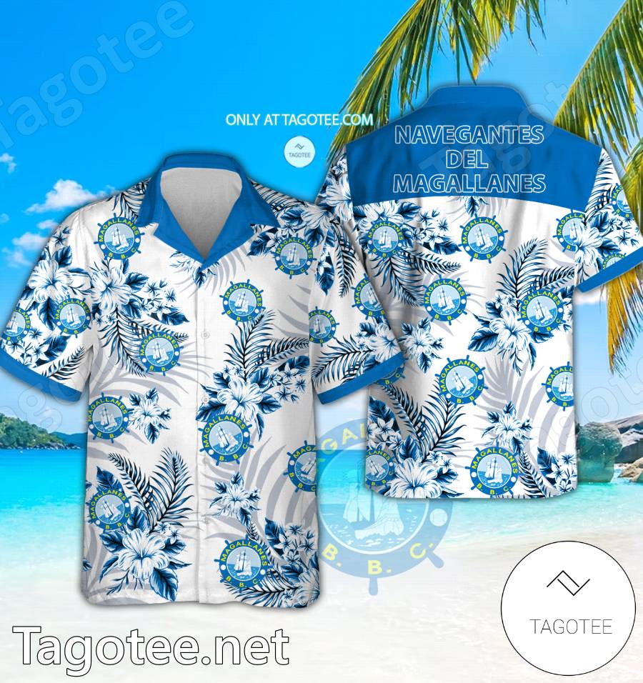 Navegantes del Magallanes Hawaiian Shirt And Shorts - EmonShop