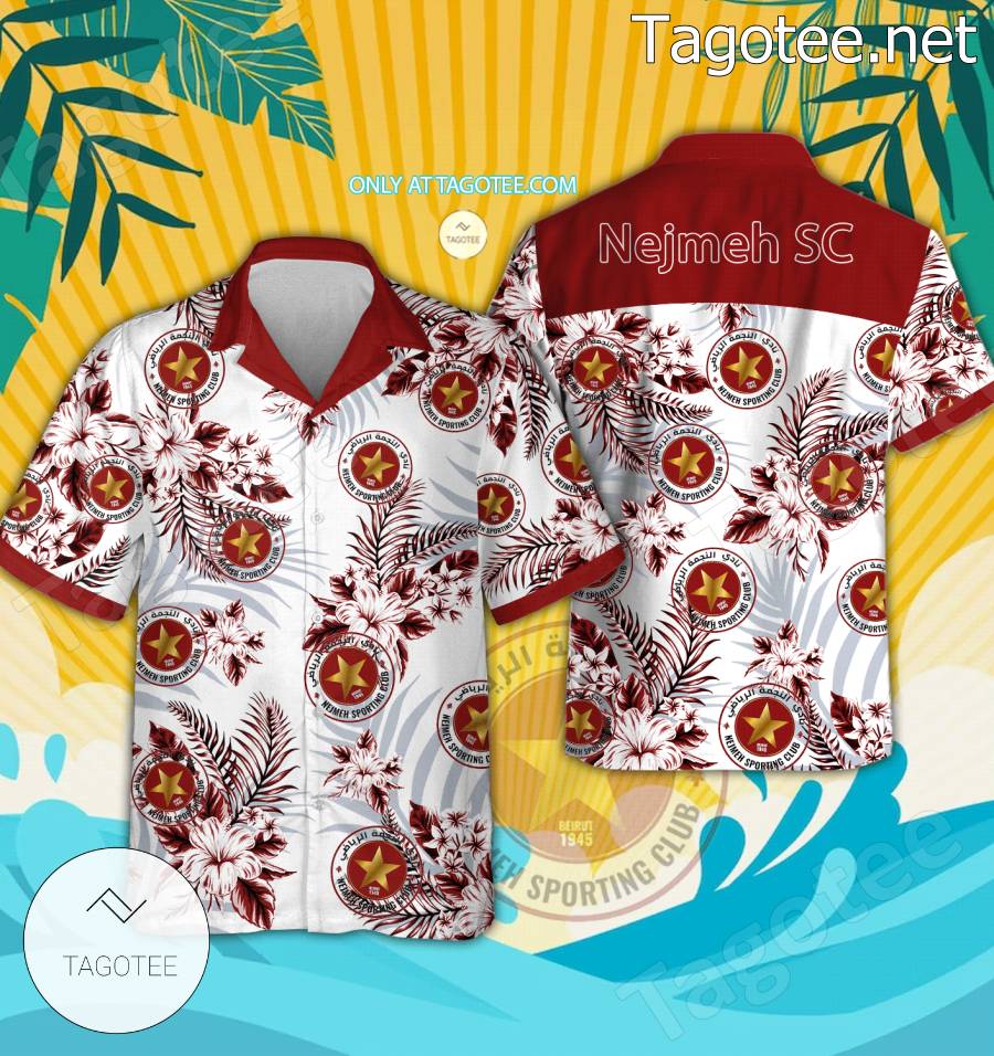 Nejmeh SC Logo Aloha Shirt - BiShop