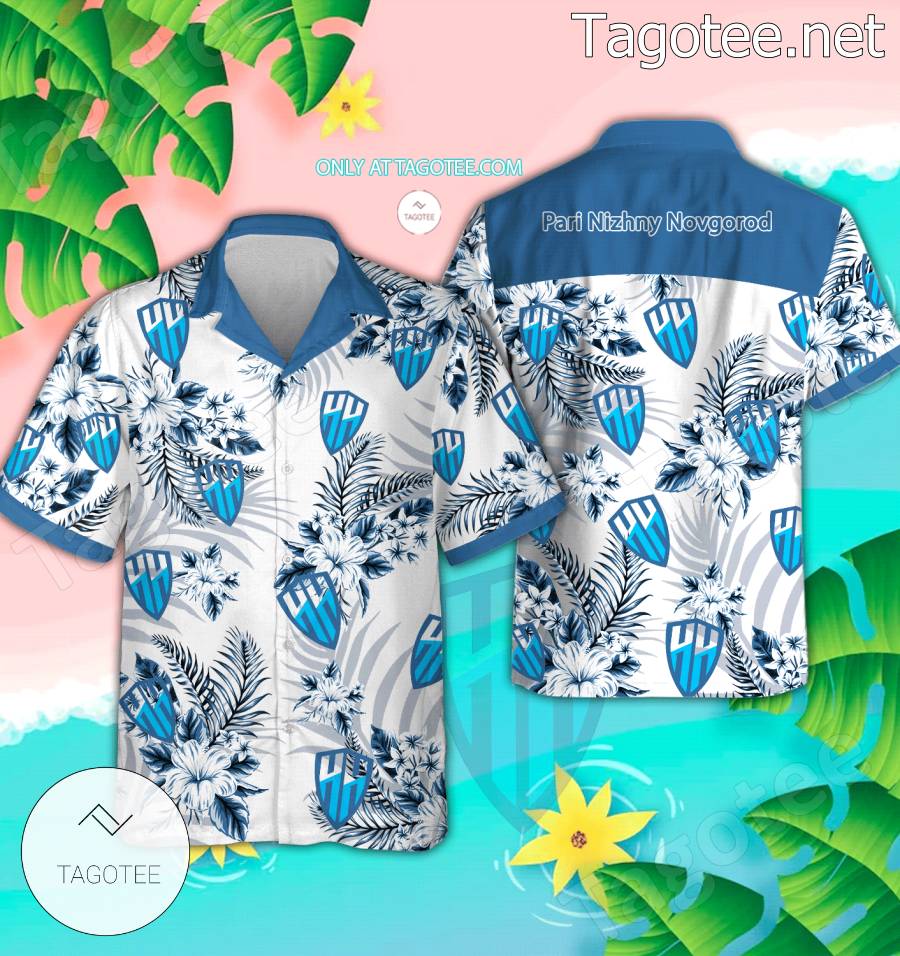 Pari Nizhny Novgorod Logo Hawaiian Shirt And Shorts - BiShop